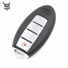 low price smart key shell for Infiniti 4 button replacement key shell YS200411